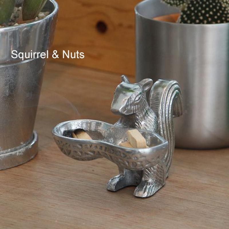 Squirrel & Nuts スクウォーレル&ナッツ トレイ リス トレー 置物 