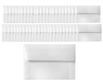 2Youngdesign 橫式信封 165x112 毫米 Set 50個  透明霧面