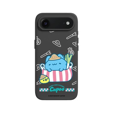 iPhone Air SolidX 黑 - 貓貓蟲咖波 Bugcat Capoo - 咖波的小菜籃日記