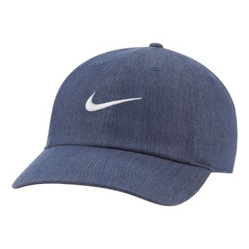 Nike Sportswear Heritage86 Swoosh Denim Hat 'Midnight Navy'