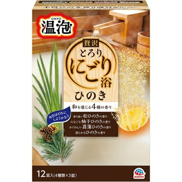 溫泡濃郁碳酸入浴錠(奢華檜木)520g