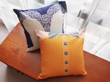 我倆抱枕系列-小紫領結