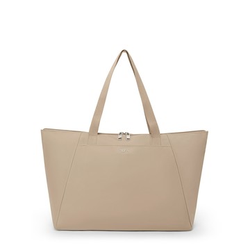 TUMI Voyageur Just In Case 中型輕便旅遊托特包 - 燕麥色