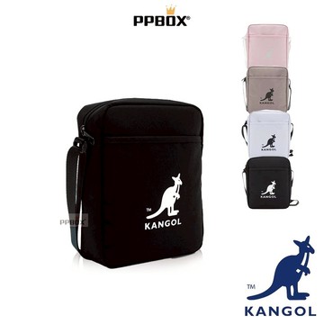 KANGOL 袋鼠 經典 側背方包 限定款【64558710】時尚 包包 斜背包 小方包 白色小包 日韓穿搭
