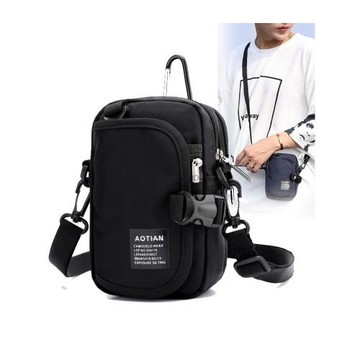 男包斜挎包男ins潮小包工裝包街頭潮流戶外健身單肩迷你小手機包