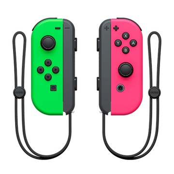 NS Joy-Con 左右手控制器(L 綠/R 粉紅)