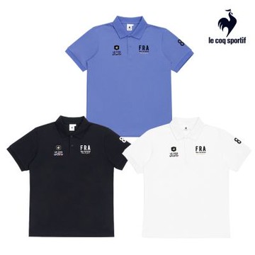 法國公雞  經典繡花吸濕排汗短袖POLO衫 男款 三色 LWX21041