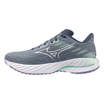 Mizuno Inspire 女 慢跑鞋 超寬楦 彈力 支撐 緩震 美津濃 灰藍 綠 [J1GD254621]