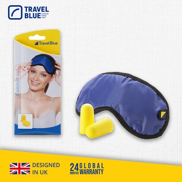 【 Travel Blue 藍旅 】 Comfort Set 旅行舒適套組(含眼罩與耳塞)  TB451