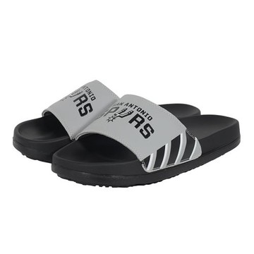 NBA SAS 運動拖鞋 休閒拖鞋 淺灰 男鞋 35251622 11 no022