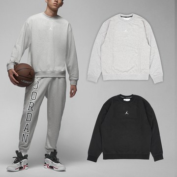 Nike 長袖 Jordan Sport Crossover 男款 速乾 毛圈布 寬鬆 大學T 衛衣 單一價 FV8625-010