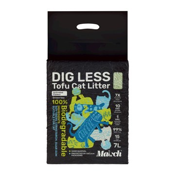 Maoch 喵趣 消臭豆腐貓砂1.5mm 天然豆腐砂 強效除臭 低粉塵  7L  2.8kg  1包  炭淨茶酚