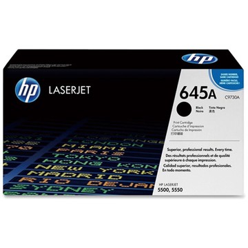 HP 黑色原廠碳粉匣(白盒) / 個 C9730AC 645A