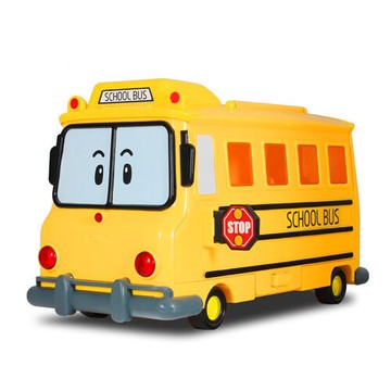救援小英雄波力POLI  校車哥哥 合金車收納盒(不附車) 【鯊玩具Toy Shark】