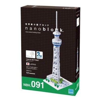 ナノブロック nanoblock NBH-91 東京スカイツリー | LINEショッピング