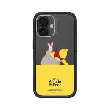 iPhone 16 Mod NX 黑 - 迪士尼-小熊維尼 Disney Winnie The Pooh - 蜂蜜冒險