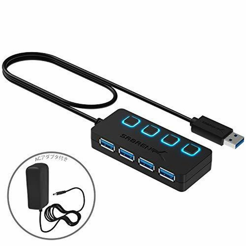 最大72％オフ！ PD給電対応 USB3.0 2.0合計4ポート TYPE-C OTG HUB RUH-OTGTPU4 