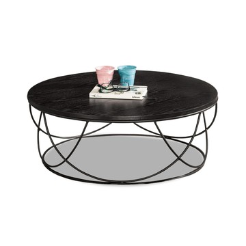 ASSARI-芬巴爾大茶几(直徑80x高30cm)