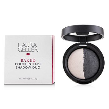 Laura Geller Laura Geller 烘焙雙色眼影Baked Color Intense Shadow Duo - # Marble/Midnight 7.5g/0.26oz-眼影