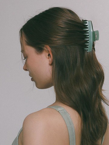 Powder Double Hair Claw Clip (H01368)