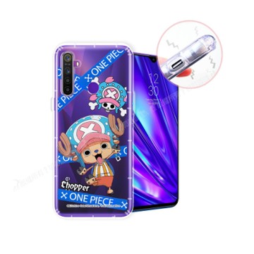 東映授權正版 航海王 realme5/C3/6i 共用 透明空壓手機殼(封鎖喬巴)