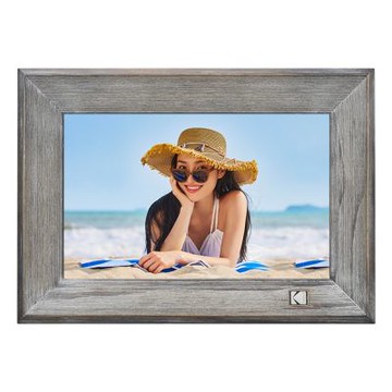 【Kodak】柯達 RCF-1013W 智能數位電子雲相框-支架+角度可調款(官方直營)