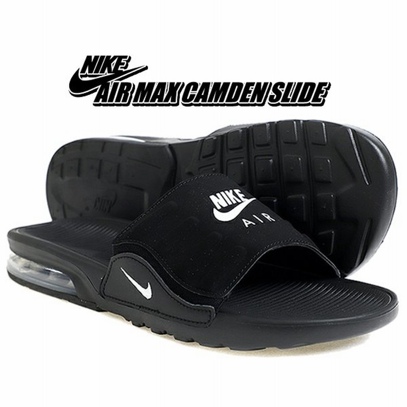 紺×赤 NIKE AIR MAX CAMDEN SLIDE カムデン スライド 27cm - サンダル