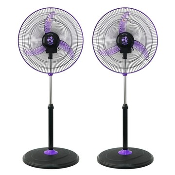 伍田18吋超廣角循環涼風扇(超值2入組) WT-1811S