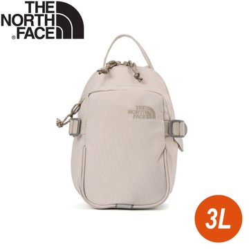 【The North Face 單肩背提包3L《石板灰》】8C6F7J4/單肩包/斜背包/側背包/休閒背包