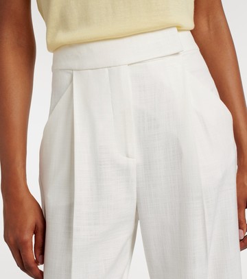 Veronica Beard Marbeau pleated wide-leg pants