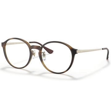 【RayBan】RB7178D 2012-51mm#復古圓框#琥珀色#金橘眼鏡