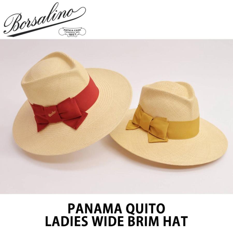 イタリア製 Borsalino ボルサリーノ レディース パナマキート ...