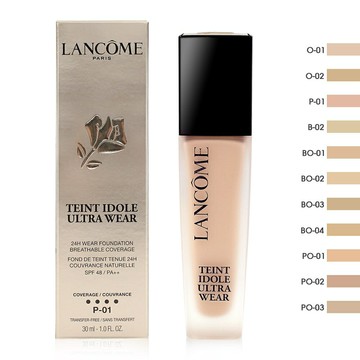 【LANCOME 蘭蔻】零粉感超持久粉底30ml #PO-01 ★七彩美容百貨｜換季推薦⚡專櫃保養 春季彩妝 品牌香氛