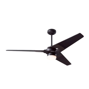 【52吋-配燈款】Torsion系列 拓森 AC 三速遙控吊扇F100-T-TOR-DB-52-BK-271