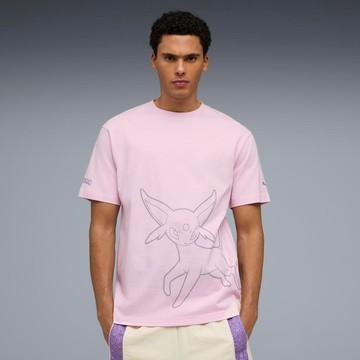 PUMA Pokemon系列角色圖樣寬鬆短袖T恤(M) 男 短袖上衣 63491470