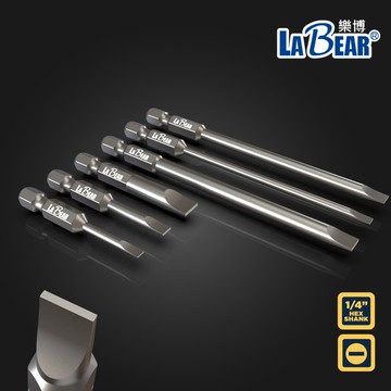 1/4" 一字起子頭 50-100mm