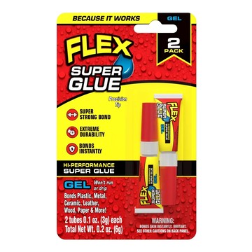 FLEX SUPER GLUE 強力瞬間膠 凝膠型 3g*2