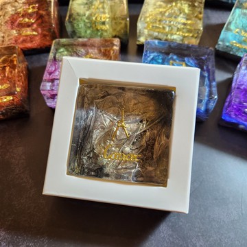 //本月主打//【藝術肥皂-金牛座】誕生石•守護石•水晶