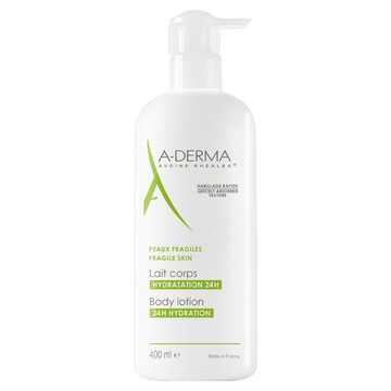 A-DERMA 艾芙美 燕麥超水感保濕乳 400ml 24小時保濕身體乳液 適合脆弱肌膚  1瓶
