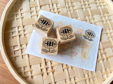 向日葵造型印章