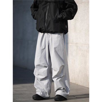 BELLKENIDEA戶外耐磨防水透氣徒步傘兵褲寬松工裝流行運動長褲男