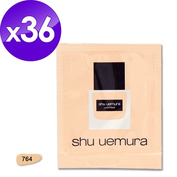 (即期品)shu uemura 植村秀 無極限超時輕粉底 1ml*36 #764(效期至2025年11月)