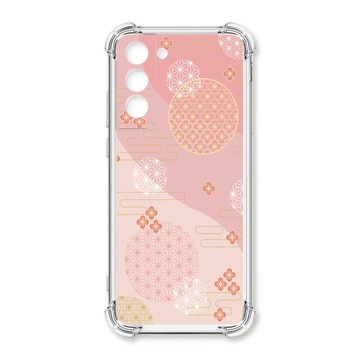 S22 系列殼 TRON 三星 S22 PLUS 日系和風圓點散花系列 四角防摔殼 手機殼