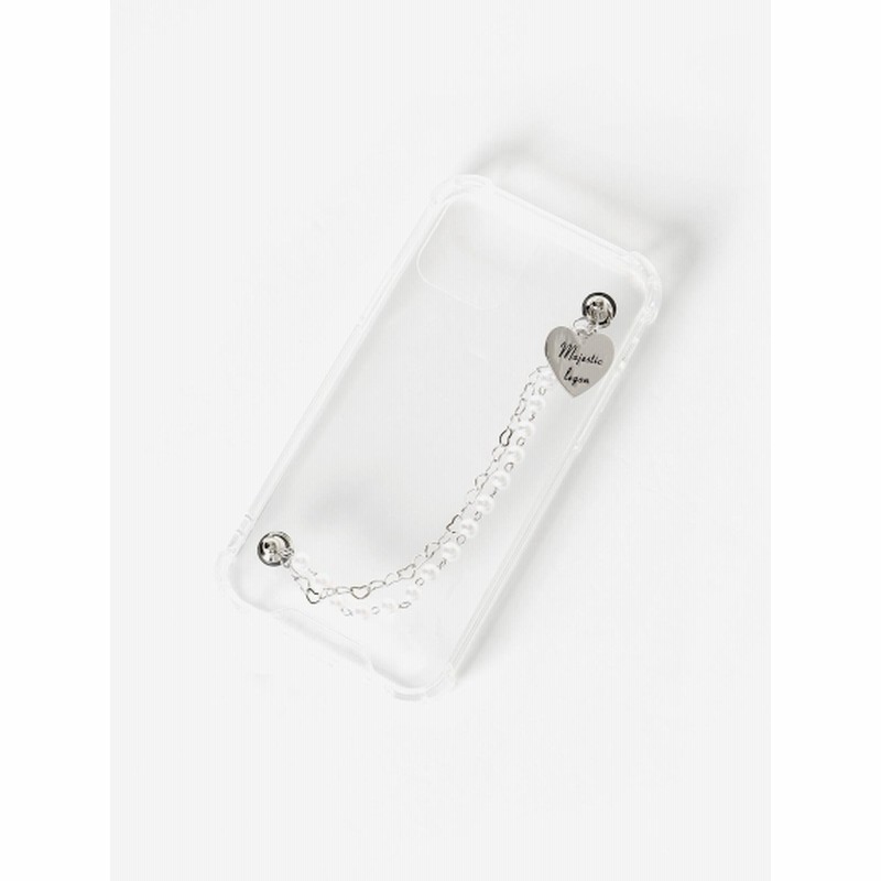 Majestic Legon マジェスティックレゴン レディース ガーリーチェーンモバイルケース 柄e なし 通販 Lineポイント最大1 0 Get Lineショッピング