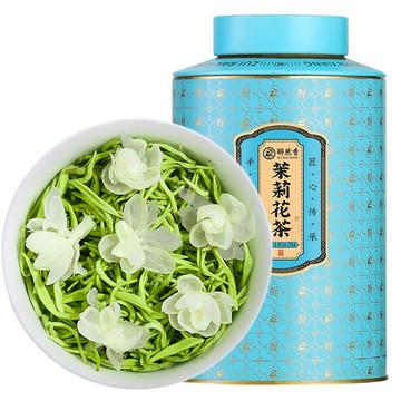✨臺灣出貨✨【醉然香】茉莉花茶濃香型茶葉2025新茶特級綠茶茉莉飄雪花草茶罐裝