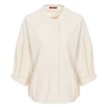 抗UV七分袖外套-淺米(女266169911)