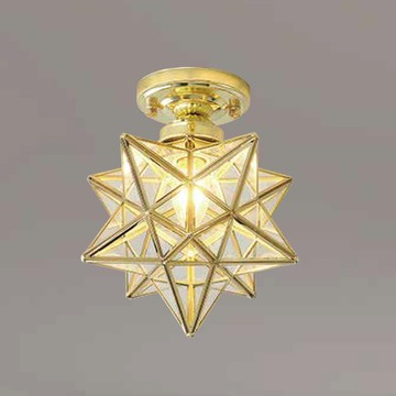 鍍金銅件吸頂燈  36-6179G