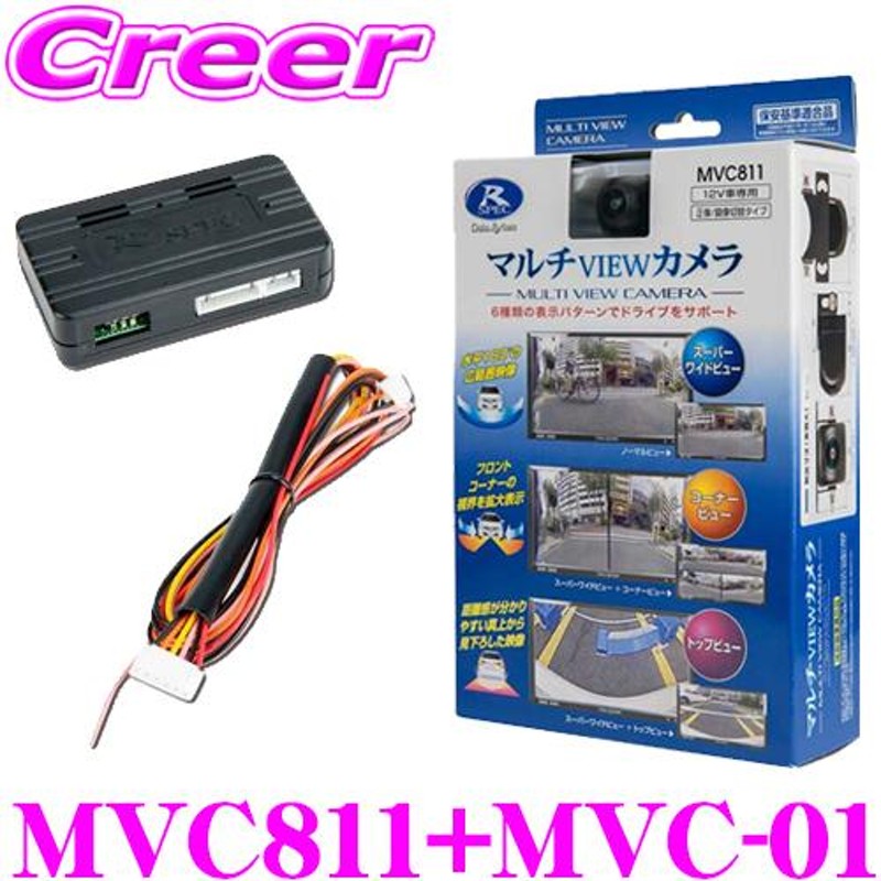 在庫あり即納!!】データシステム MVC811+MVC-01 水平画角180°広角