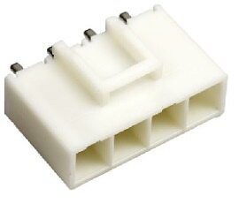 B04P-VL-VN-1.8   6.2mm間距  4P單排 Wire-To-Board    JST VL系列線對板連接器插座 / 板座 / 針座 (含稅)【佑齊企業 iCmore】