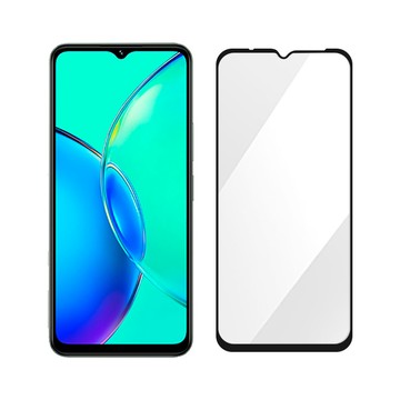 阿柴好物 Vivo Y17s 4G 滿版全膠玻璃貼